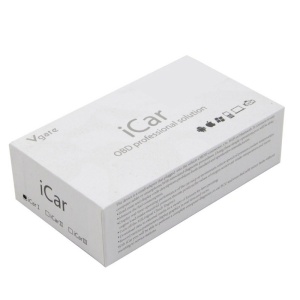 Ambalaj alb interfata diagnoza ICar2 VGate OBD2 Bluetooth