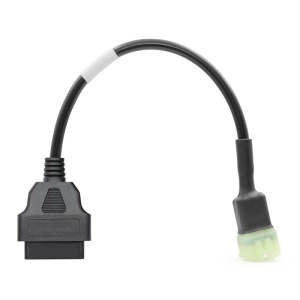 Kabel za diagnostični adapter Techstar® OBD2 s 6 na 16 pinov za motocikle Kawasaki