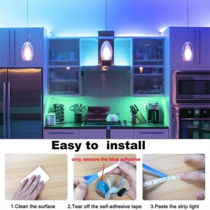 banda led smart techstar cu aplicatie si control alexa