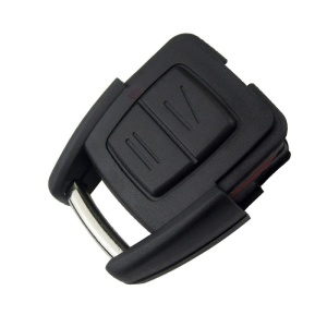 Ohišje avtomobilskega ključa Techstar® združljivo z Opel, Vauxhall, Astra, Vectra, Zafira, Omega, Frontera, 2 gumba, brez rezila