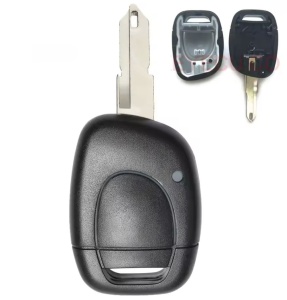 carcasa cheie techstar 1 buton compatibila renault clio kangoo megane twingo lama 206