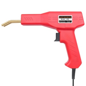 Pistol de sudat plastic profesional cu maner ergonomic rosu