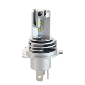 Σετ 2 λαμπτήρων LED αυτοκινήτου Techstar M3 H4, 40W, 8000lm, 6500K, 12–24V, ZES, Canbus, χάλκινος πυρήνας, ψύκτρα αλουμινίου - Img 6