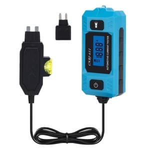 Avtomobilski tester toka Techstar® CNPJ-611 z osvetljenim LCD zaslonom, preverjanje varovalk, natančnost ±2 %