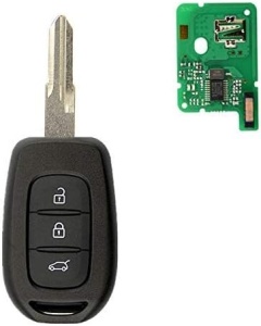 Cheie auto telecomanda Techstar VAC102 433MHz 3 butoane - cheie cu lamela si PCB sus (preview)
