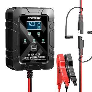Prezentare completa incarcator Foxsur si cabluri incluse