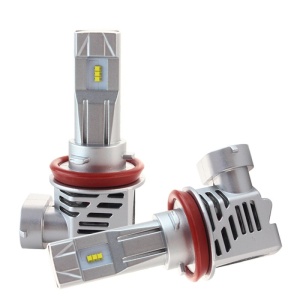 Komplet 2 avtomobilskih LED žarnic Techstar® M3, H11, 40 W, 8000 lumnov, 6500 K, 12–24 V, ZES, Canbus, bakreno jedro, aluminijast hladilnik - Img 3