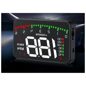 Οθόνη HUD Techstar® Head-Up Display, Προβολέας Παρμπρίζ, Πολλαπλή Εμφάνιση Πληροφοριών, Σύνδεση OBD2 - Img 3