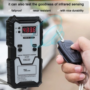 Tester frecventa telecomenzi auto Techstar utilizat pentru masurarea semnalului