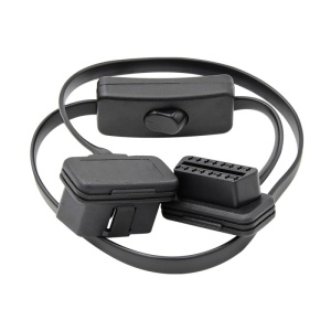 Cablu OBD2 cu întrerupător ON/OFF integrat, lungime 60 cm