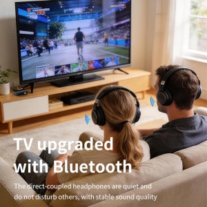 Bluetooth 6.0 avdio adapter 2 v 1 sprejemnik + oddajnik Techstar, RX/TX, AUX 3,5 mm, RCA, USB avdio za PC/TV, Hi-Fi, nizka zakasnitev, zunanja antena, 20 m - Img 5