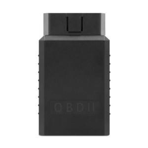 Modul diagnoza auto OBD2, vedere spate cu pini de conectare