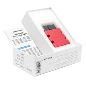 adaptor bluetooth konnwei kw902 rosu in cutie alba