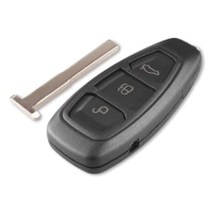 Inlocuire cheie auto Ford Focus C-Max Fiesta 3 butoane model HU101