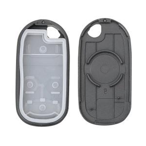 Set carcase cheie auto 2 butoane compatibile Honda Civic Accord CR-V Prelude Jazz Integra vedere fata si spate