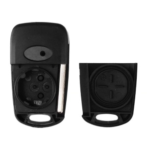 Carcasa cheie auto Techstar compatibila Hyundai i30 Elantra Santa Fe Accent, 3 butoane, model cu butoane reliefate