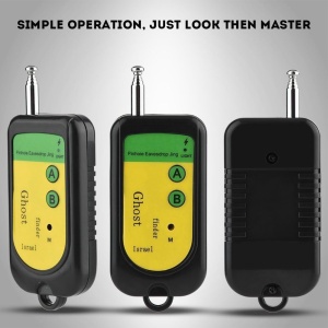Ανιχνευτής σημάτων RF Techstar, 100-2400MHz, εμβέλεια έως 10m, για ασύρματες κάμερες, μικρόφωνα και πομπούς, τηλεσκοπική κεραία, λειτουργία αναζήτησης μεγάλης/μικρής απόστασης, φορητός, μαύρος - Img 11