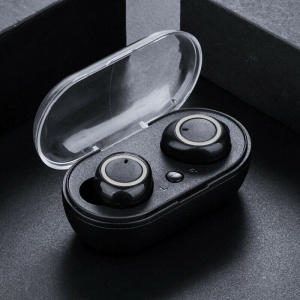 Brezžične Bluetooth slušalke Techstar® TWS Earbud, Bluetooth 5.0, črne - Img 8