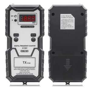 Tester digital de frecventa Techstar cu carcasa neagra si afisaj LCD