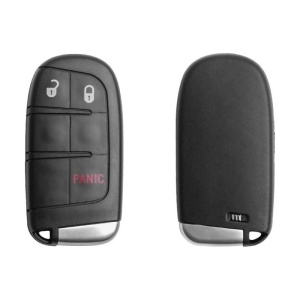 Carcasa cheie auto Techstar Chrysler Dodge Jeep Fiat 3 butoane fata si spate prezentare set