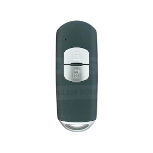 Carcasa cheie Mazda 2 butoane, culoare verde inchis