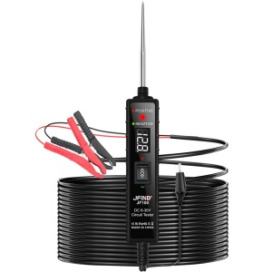 Tester za električna avtomobilska vezja JFIND JF100, 6V-30V DC, testiranje polaritete, kontinuitete, mase, kratkega stika, aktivacija komponent