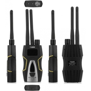 Detector aparate spionaj Techstar T8000 cu antene si accesorii detasate