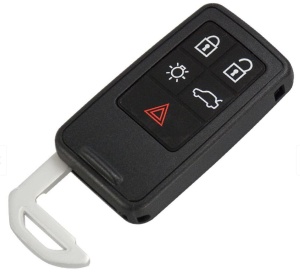 Κέλυφος κλειδιού Techstar, 5 κουμπιά, για Volvo XC60 XC90 S60 V60 V90