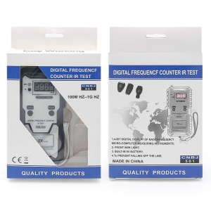 Tester frecventa telecomenzi auto Techstar prezentare dubla fata-spate