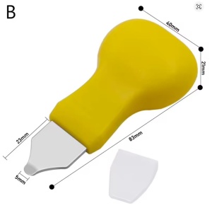 Komplet 4 orodij Techstar za odpiranje ohišij avtomobilskih ključev, kovinske konice za daljinske in preklopne ključe, ergonomski ročaj - Img 4