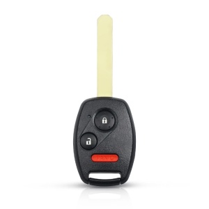Carcasa cheie Techstar Honda Accord, Civic, CR-V, Fit, Pilot, 3 butoane, buton rosu panica, lama inclusa