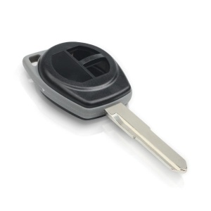 Carcasa cheie auto 2 butoane Suzuki Swift Vitara Grand Vitara Jimny vedere inclinata cu lamela