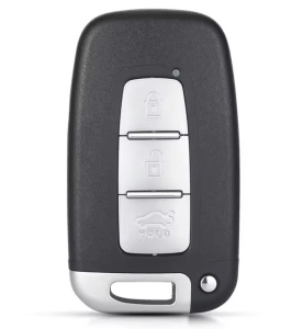 Carcasa cheie auto pliabila Techstar compatibila cu Hyundai Sonata, Azera, Genesis Coupe, ix35, i30, i45 si Kia Forte, Sportage, K2, K5, 3 butoane, HOLD portbagaj, lama HYN14 stanga, fara electronica, pozitie inchisa