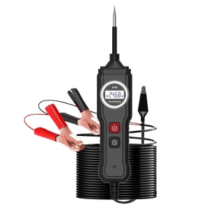 Techstar® YM-P100 Profesionálny automobilový tester obvodov, inteligentný multimeter s LCD displejom, 107V, detekcia napätia a spojitosti
