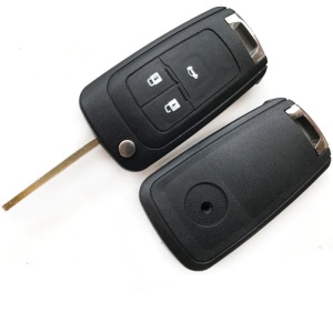 Lama cheie auto Techstar Opel Chevrolet Vauxhall, model 3 butoane, design compact