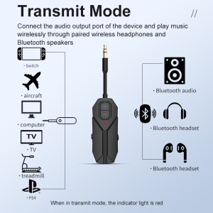 Transmitator audio Bluetooth Techstar M126 – conectare rapida la mai multe surse media