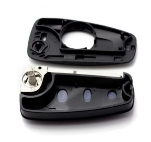 Carcasa cheie Ford tip briceag 3 butoane – kit interior cu suport electronic si arc