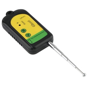 Detektor RF signalov Techstar, 100–2400 MHz, doseg do 10 m, za brezžične kamere, mikrofone in oddajnike, teleskopska antena, način iskanja na dolge/kratke razdalje, prenosni, črn - Img 2