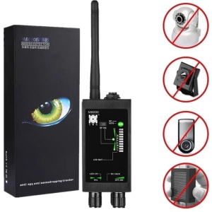 Detector aparate spionaj Techstar M8000 prezentare set complet cu cutie si accesorii