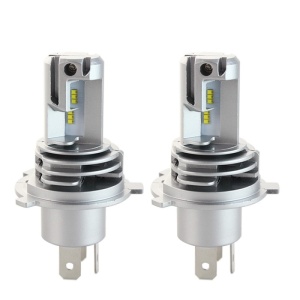 Komplet 2 avtomobilskih LED žarnic Techstar® M3, H4, 40 W, 8000 lumnov, 6500 K, 12–24 V, ZES, Canbus, bakreno jedro, aluminijast hladilnik