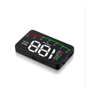Projekcijski prikazovalnik HUD Techstar® Head-Up Display, prikaz informacij na vetrobranskem steklu, povezava OBD2 - Img 2