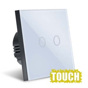ambalaj oficial intrerupator touch techstar alb