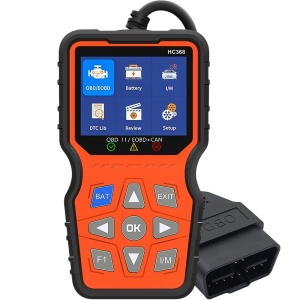 Διαγνωστικός ελεγκτής OBD2 Techstar HC368, EOBD, CAN, οθόνη 2,8 ιντσών