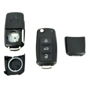 set carcasa techstar 3 butoane compatibil volkswagen tip briceag complet cu componente