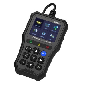 Tester OBD2 YM519 cu butoane iluminate si meniu activ