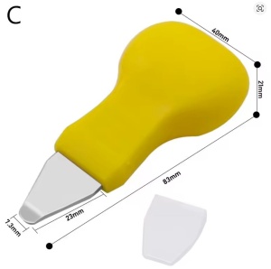 Komplet 4 orodij Techstar za odpiranje ohišij avtomobilskih ključev, kovinske konice za daljinske in preklopne ključe, ergonomski ročaj - Img 5