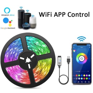 control prin telefon pentru banda led rgb techstar