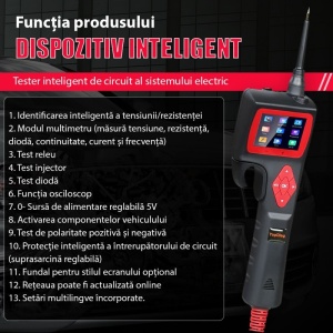 Utilizare tester circuite TopDiag P200 in service auto
