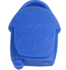 Carcasa albastra cheie Ford 3 butoane