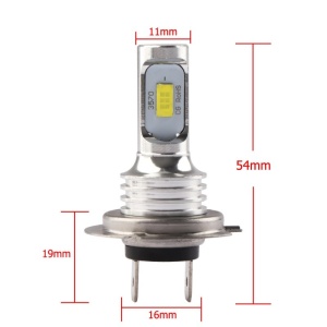Avtomobilska LED žarnica Techstar® H7, 40 W, 4000 lumnov, 6500 K, 12 V, tanka - Img 2